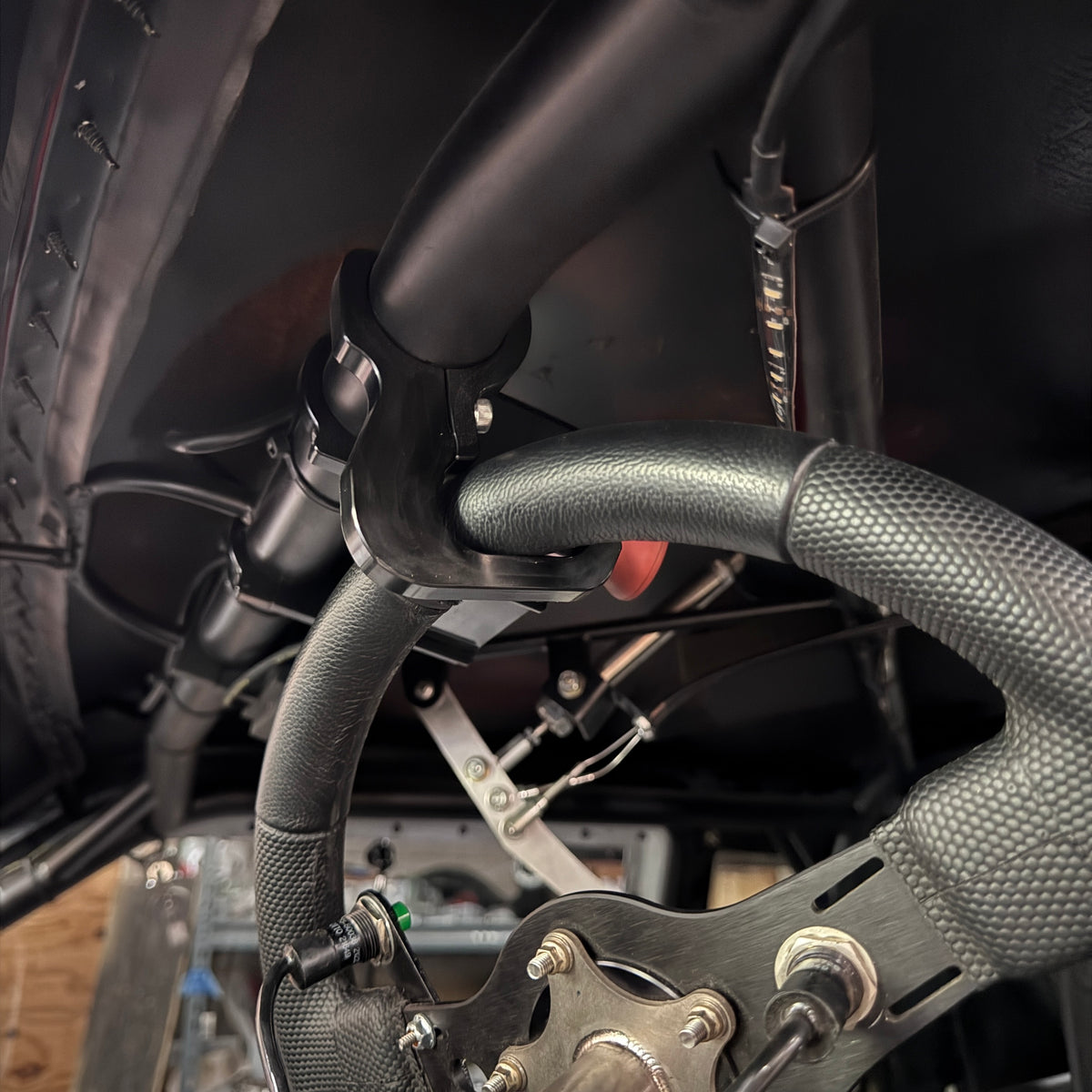 Helmet/Steering Wheel Hook