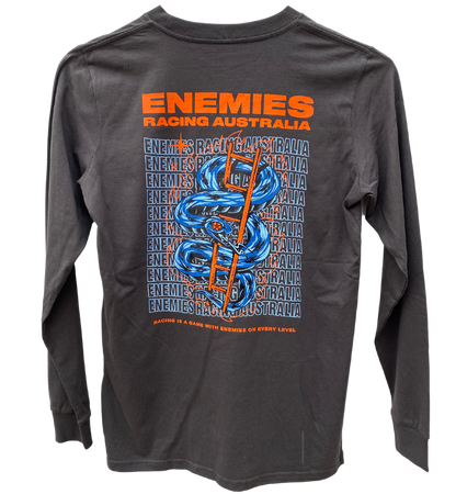 Snakes & Ladders Long Sleeve Coal